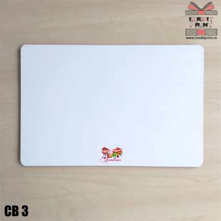 Companii - Platou Personalizat Alb dreptunghiular CB2
