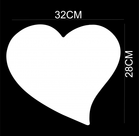Platou Personalizat inima bej CB5B [2]