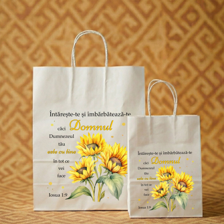 Pungi Cadou - Punga Cadou Intareste-te si imbarbateaza-te caci Domnul PHCP7