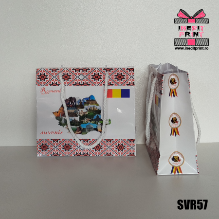 Pungi - Pungă cadou ”Suvenir România” SVR57