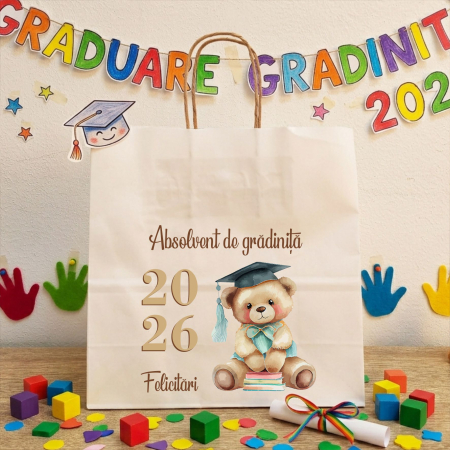 Absolvire - Punga din hartie pentru absolvire personalizata PHAP5