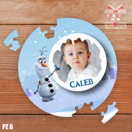 Puzzle - Puzzle personalizat Olaf PZ6