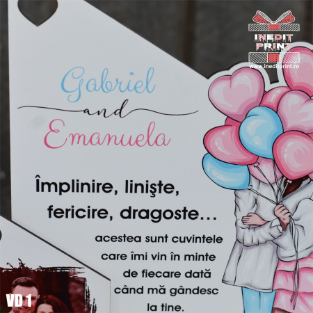 Rama foto personalizata Balloons VD1 [1]