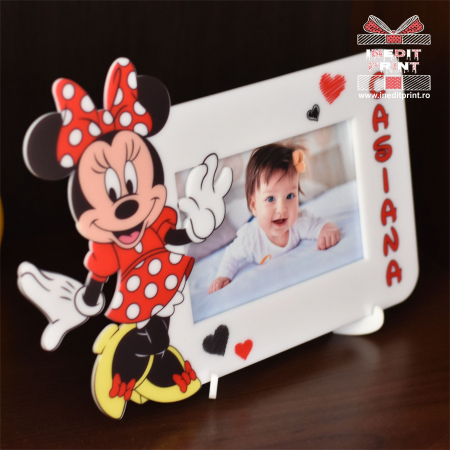Ramă foto personalizată Minnie Red RFP3 [2]