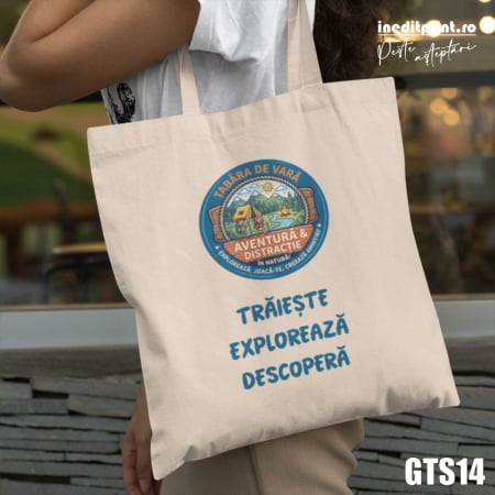 Produse pentru tabara - Sacosa personalizata tabara GTS14