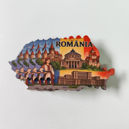 Set 5 Magneti de frigider Romania SVR76- 9,5x6,5 cm [1]