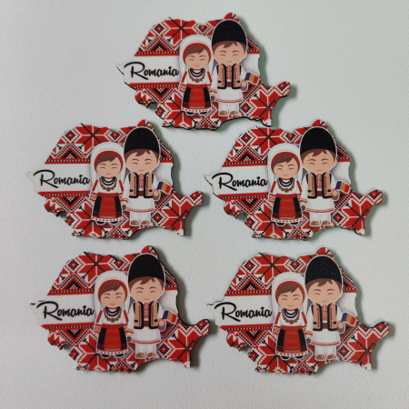 Set 5 Magneti de frigider Romania SVR83 [1]