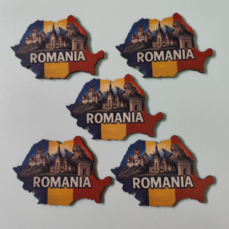Set 5 Magneti de frigider Romania SVR87 [1]