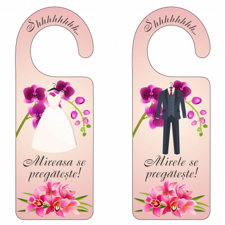 Agățători pentru ușă - Set Agățători decorative pentru ușă AU2