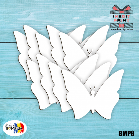 Blank-uri - Set blank forma fluture BMP8 (10 buc)
