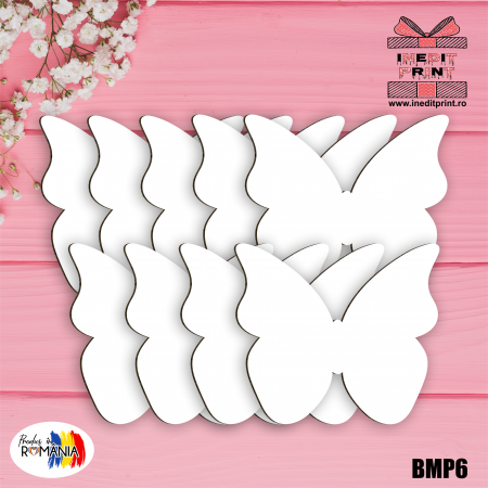 Blank-uri - Set blank forma fluture BMP6 (10 buc)