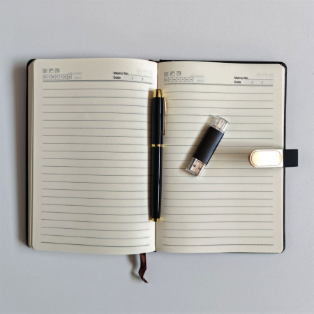 Set Cadou Sijia Negru cu Auriu Personalizat GPK33 [2]