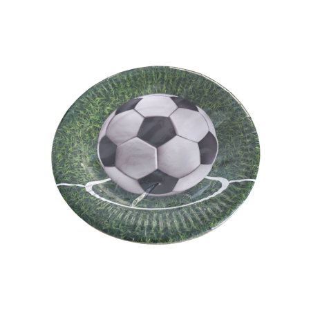 Set farfurii de carton fotbal, diametru 18 cm CZN4 [1]