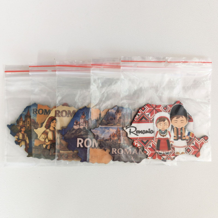 Set mix 5 Magneti de frigider Romania [1]