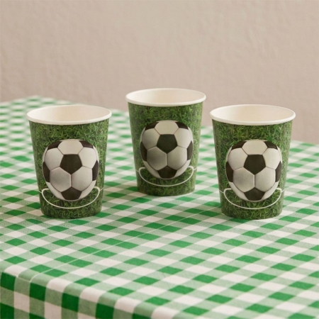 Cadouri Sportive - Set pahare de carton fotbal CZN3