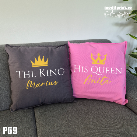 Set Perne personalizate King and Queen - P69 [3]