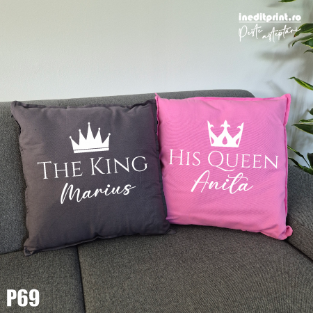 Set Perne personalizate King and Queen - P69 [4]