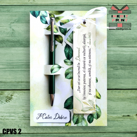 Set Pix + Cartonas + Semn de carte Frunze CPVS2 [1]