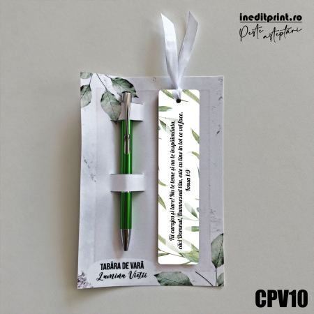 Set Pix + Cartonas + Semn de carte personalizat pentru Tabara CPVS7 [1]