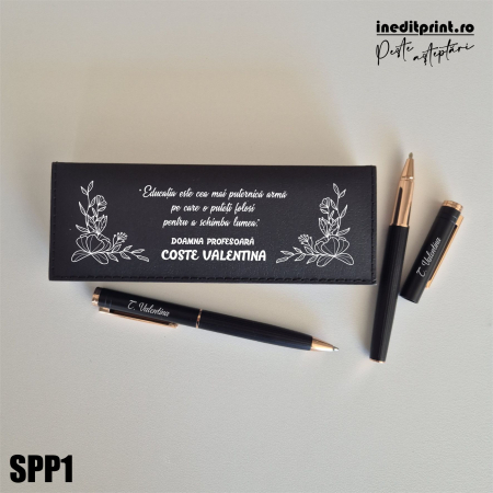 Evenimente - Set pixuri in cutie personalizata - profesori SPP1