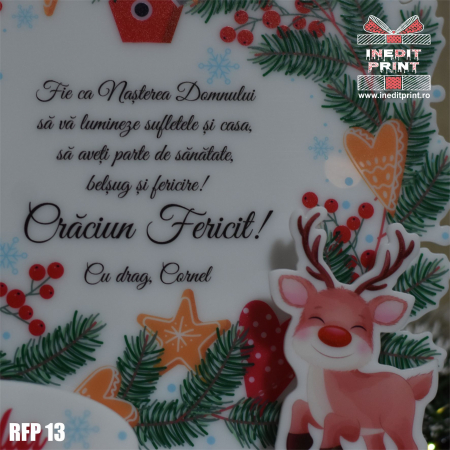 Decoratiune Craciun personalizata REINDEER RFP13 [2]