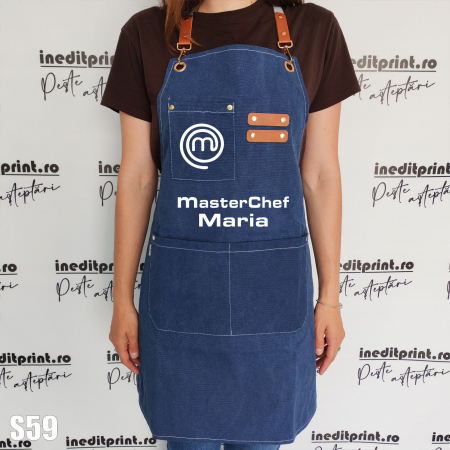 Șorțuri - Sort Denim personalizat MasterChef - S59