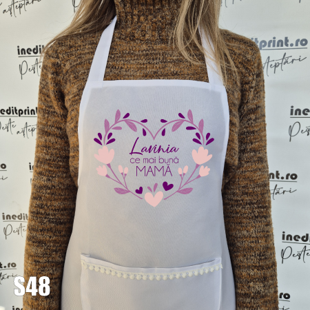 8 Martie - Sort personalizat Cea mai buna MAMA S48