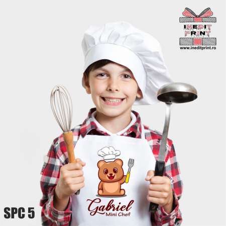 Șorț personalizat Mini Chef SPC5