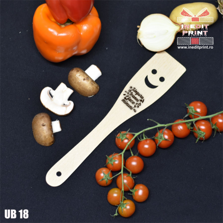 Spatulă cu zâmbet personalizată Minuni UB18