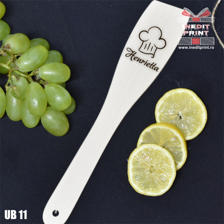 Cadouri - Spatulă dreaptă personalizată Chef UB11