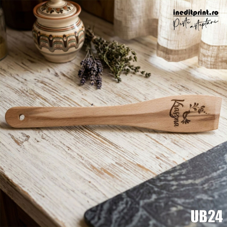 Ustensile bucatarie - Spatula dreapta personalizata Kraszna UB24