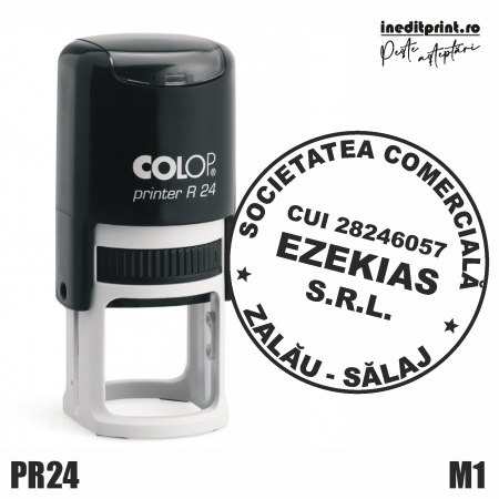 Cu personalizare - Stampila Printer R24 Societate Comerciala
