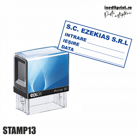 Stampila Printer STAMP13 - Intrare / Iesire [1]
