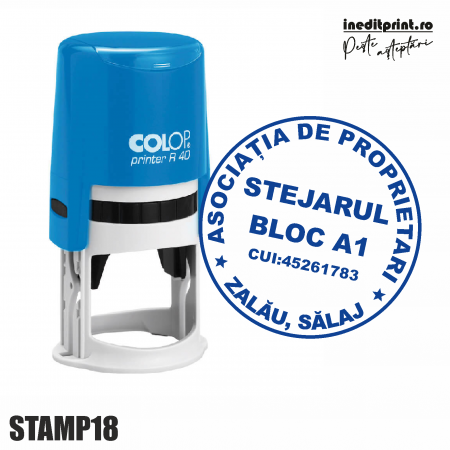 Stampila Printer STAMP18 - Asociatii de Proprietari [1]