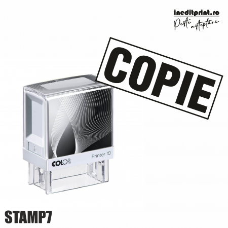 Cu personalizare - Stampila Printer STAMP7 - COPIE