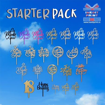 Pachete de toppere - Starter Pack -N- 23 Toppere