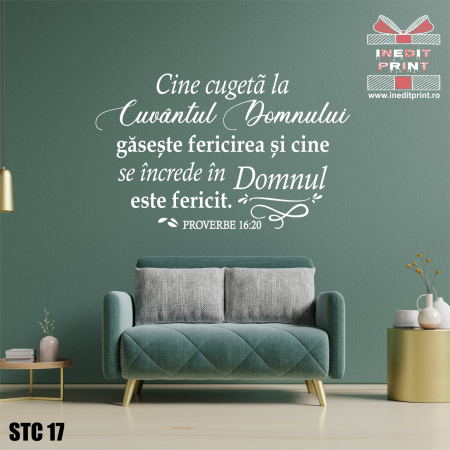 Sticker Proverbe 16:20 STC17 [1]