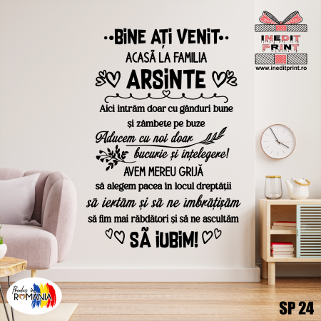 Stickere decorative - Sticker Familie SP24