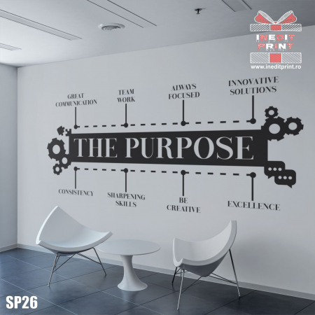 Stickere decorative - Sticker THE PURPOSE SP26
