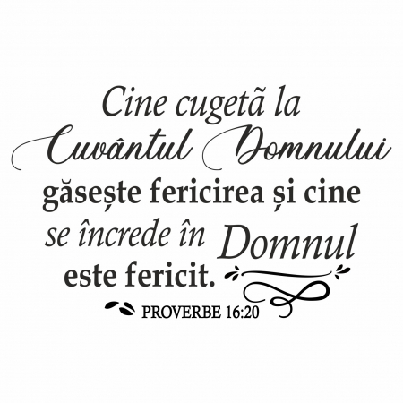 Sticker Proverbe 16:20 STC17 [2]