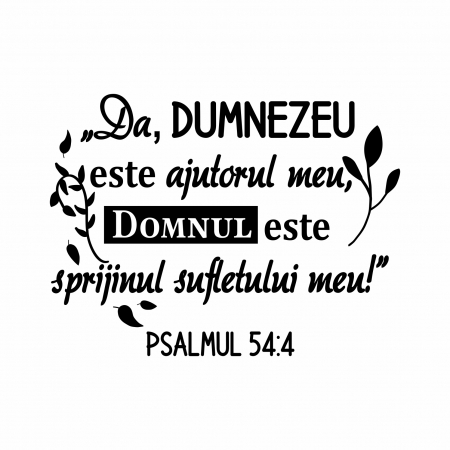 Sticker Psalmul 54:4 STC3 [2]