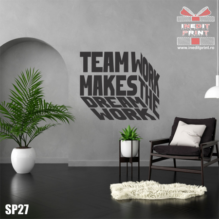Sticker TEAM WORK SP27 [1]