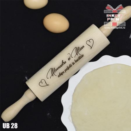 Ustensile bucatarie - Sucitor rotativ personalizat Echipa perfectă UB28