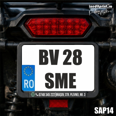 Suport numar Moto/ATV personalizat SAP14 [1]