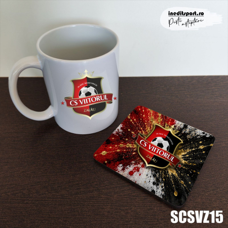 Suport pentru cana personalizat C.S. Viitorul Zalau SCSVZ15