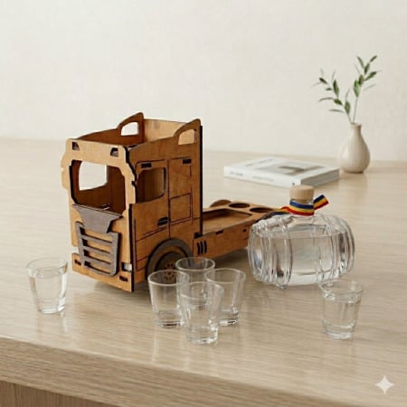 Suport Sticla cu pahare Camion Romania SVR109