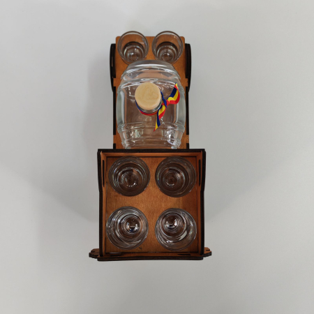 Suport Sticla cu pahare Camion Romania SVR109 [1]