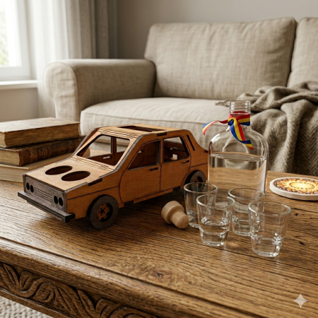 Suport Sticla cu pahare Masina Romania SVR110