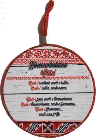 Suvenir Ceramic Binecuvântarea Casei Traditional SVR131