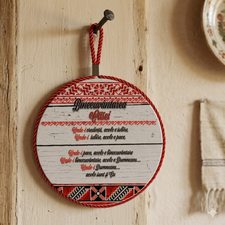 Suvenir Ceramic Binecuvântarea Casei Traditional SVR131 [0]